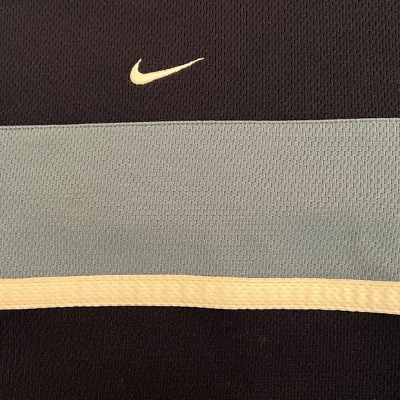 Men’s Nike Short Sleeve Shirt | Color blocked | Striped | Blue | Size XXL - Picture 3 of 7